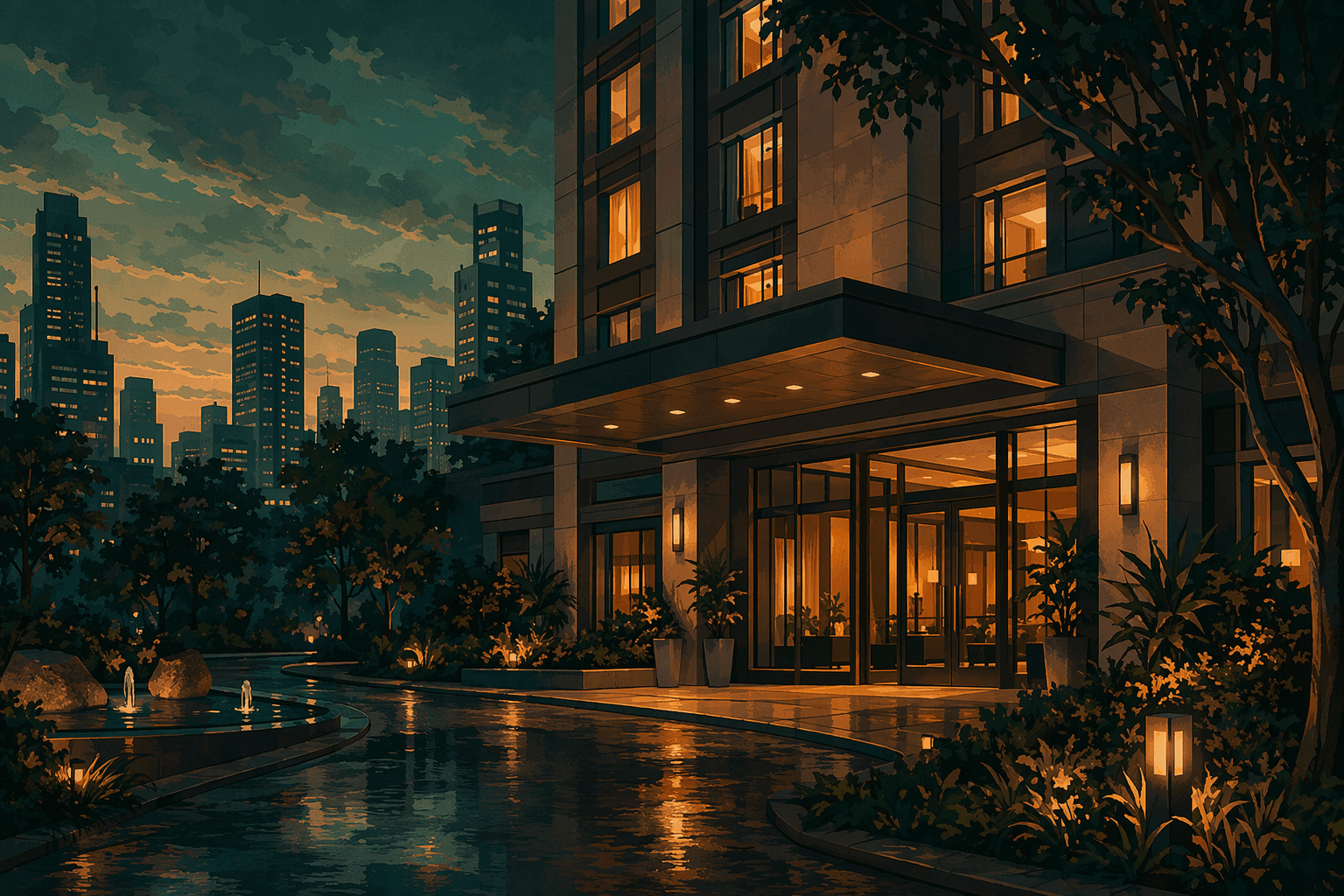 New Hotel - illustration, Jake Team LLC