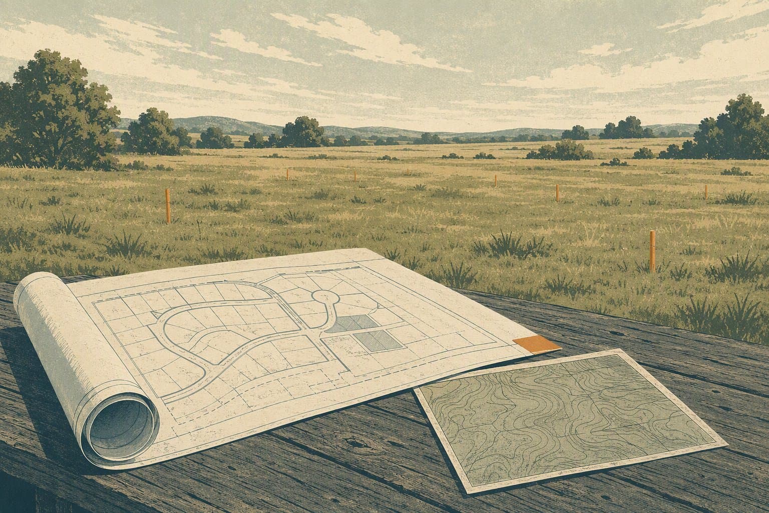 Subdivision Planning - illustration, Jake Team LLC