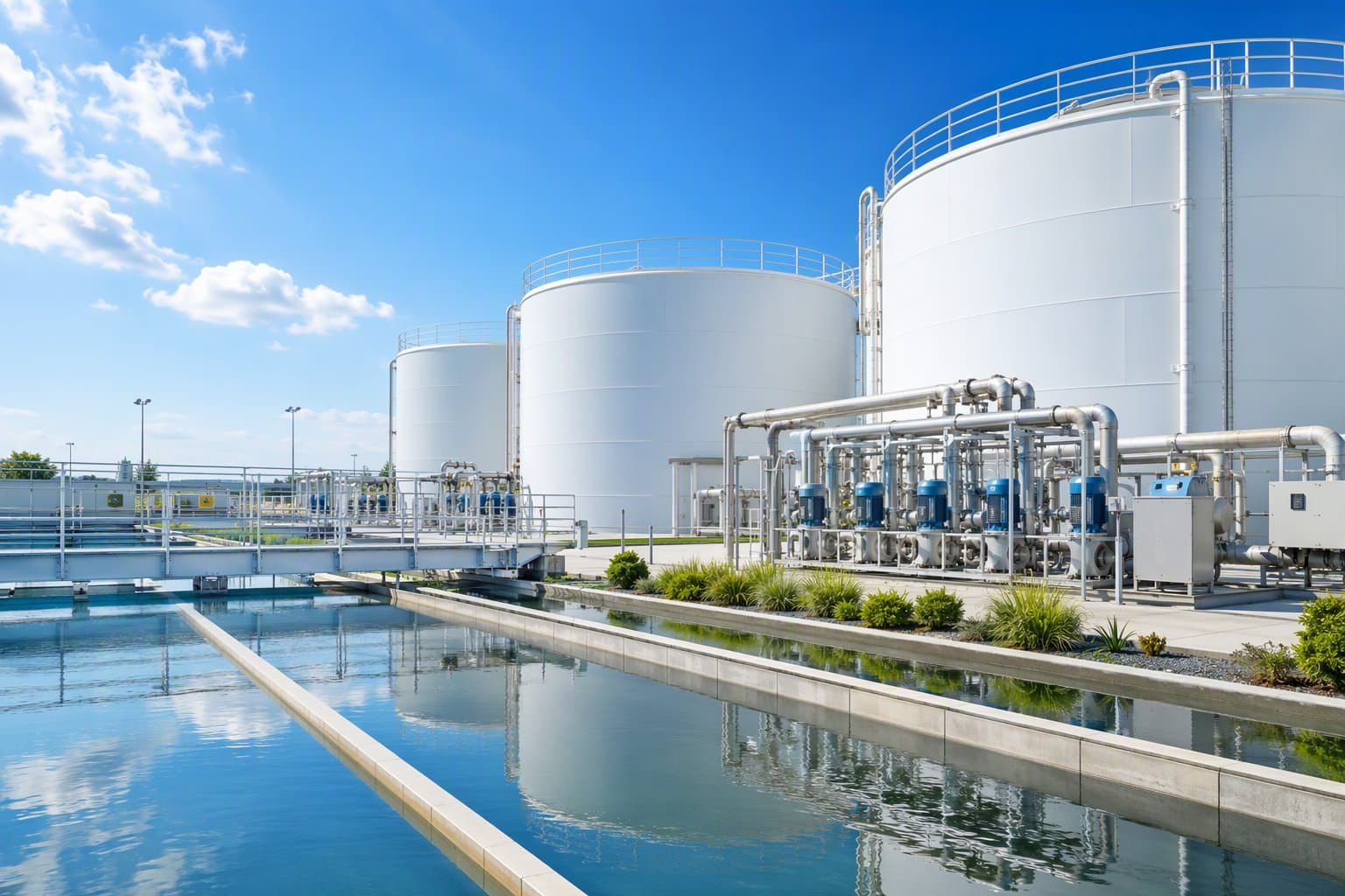 Water treatment expansion - illustration, Jake Team LLC