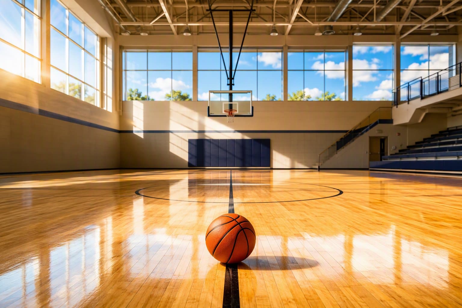 basketball court - illustration, Jake Team LLC