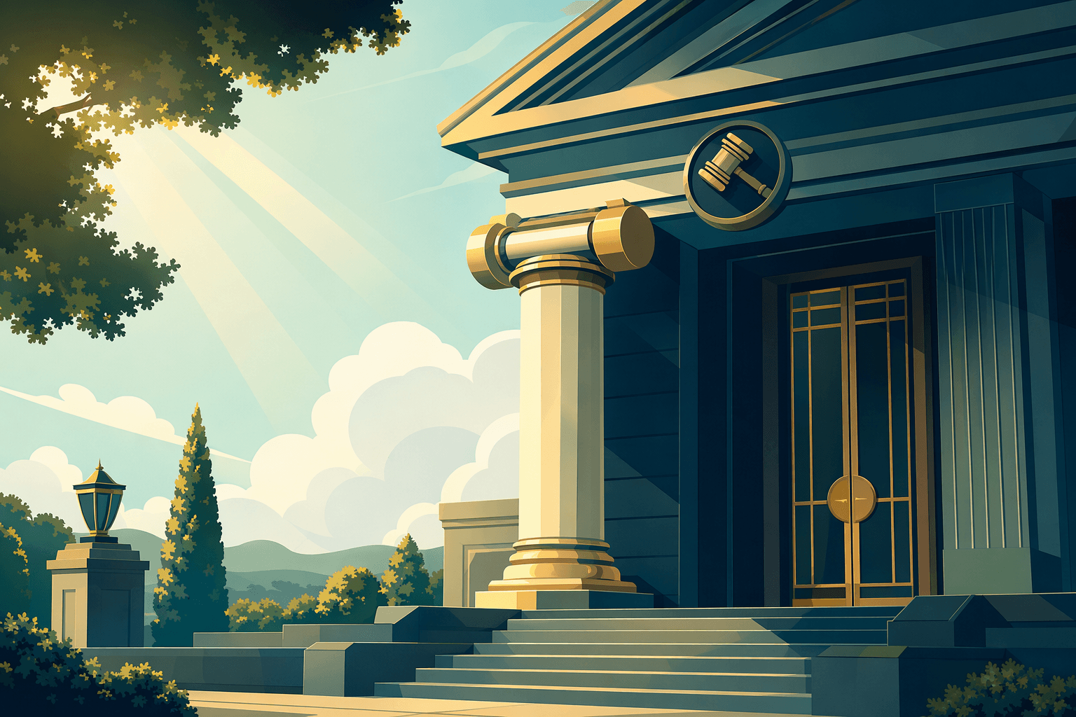 Justice System - illustration, Jake Team LLC