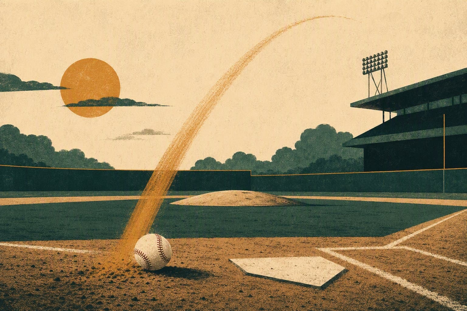 Pitching Dominance - illustration, Jake Team LLC