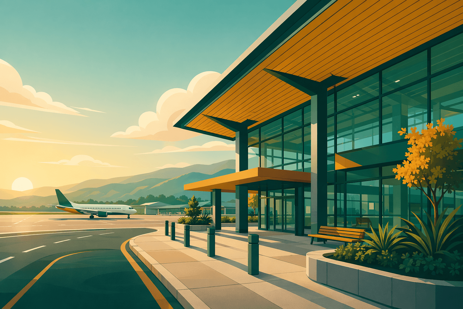 Airport expansion - illustration, Jake Team LLC