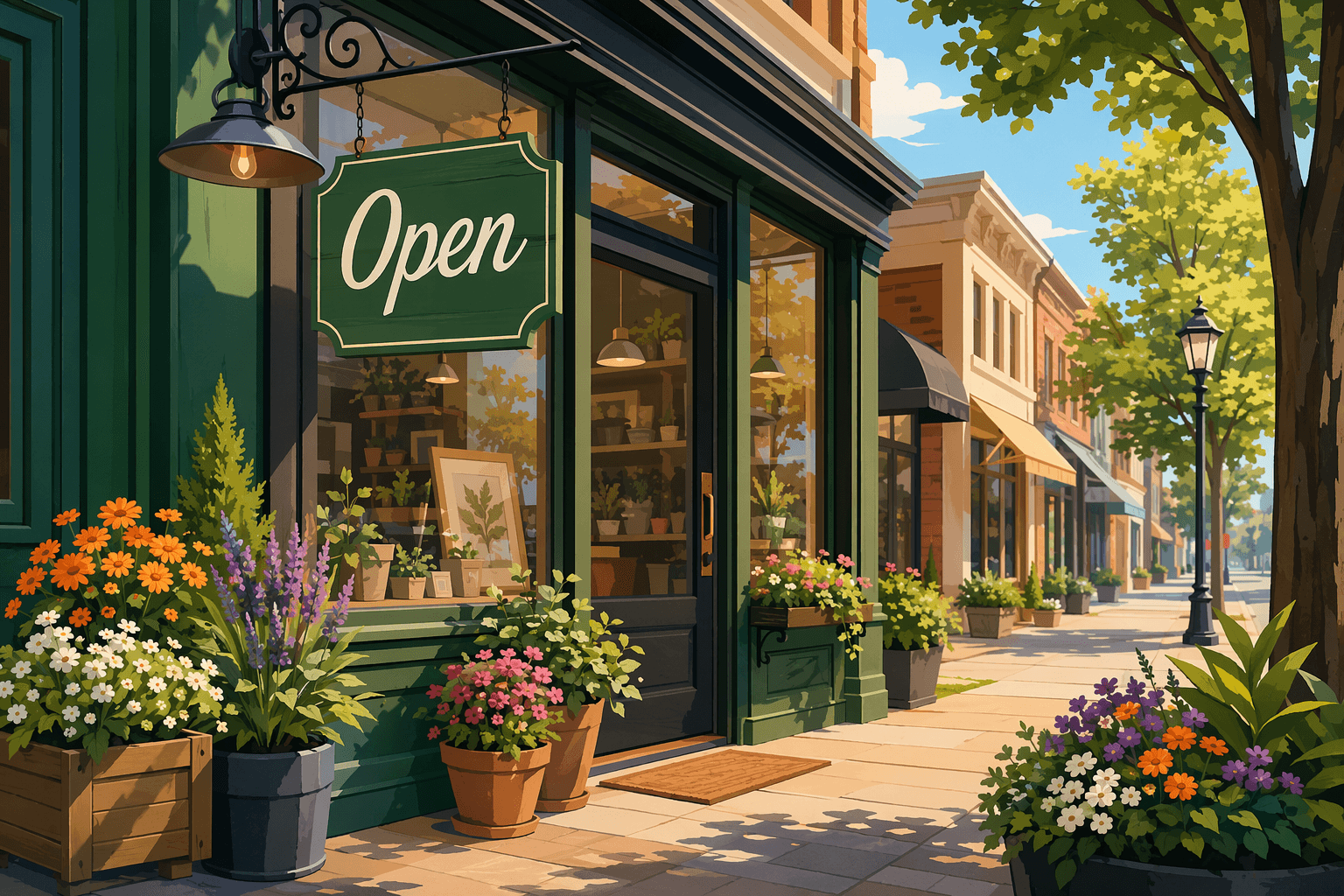 New Business Opening - illustration, Jake Team LLC