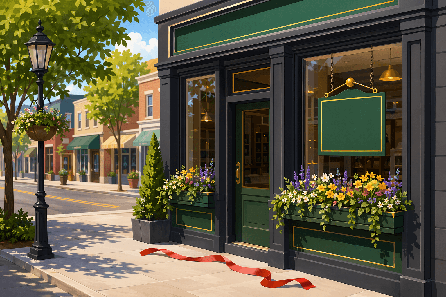 New business opening - illustration, Jake Team LLC