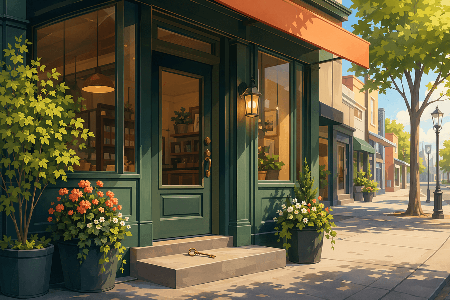 New Business Opening - illustration, Jake Team LLC