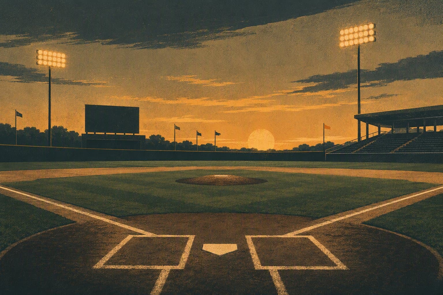 Baseball Victory - illustration, Jake Team LLC