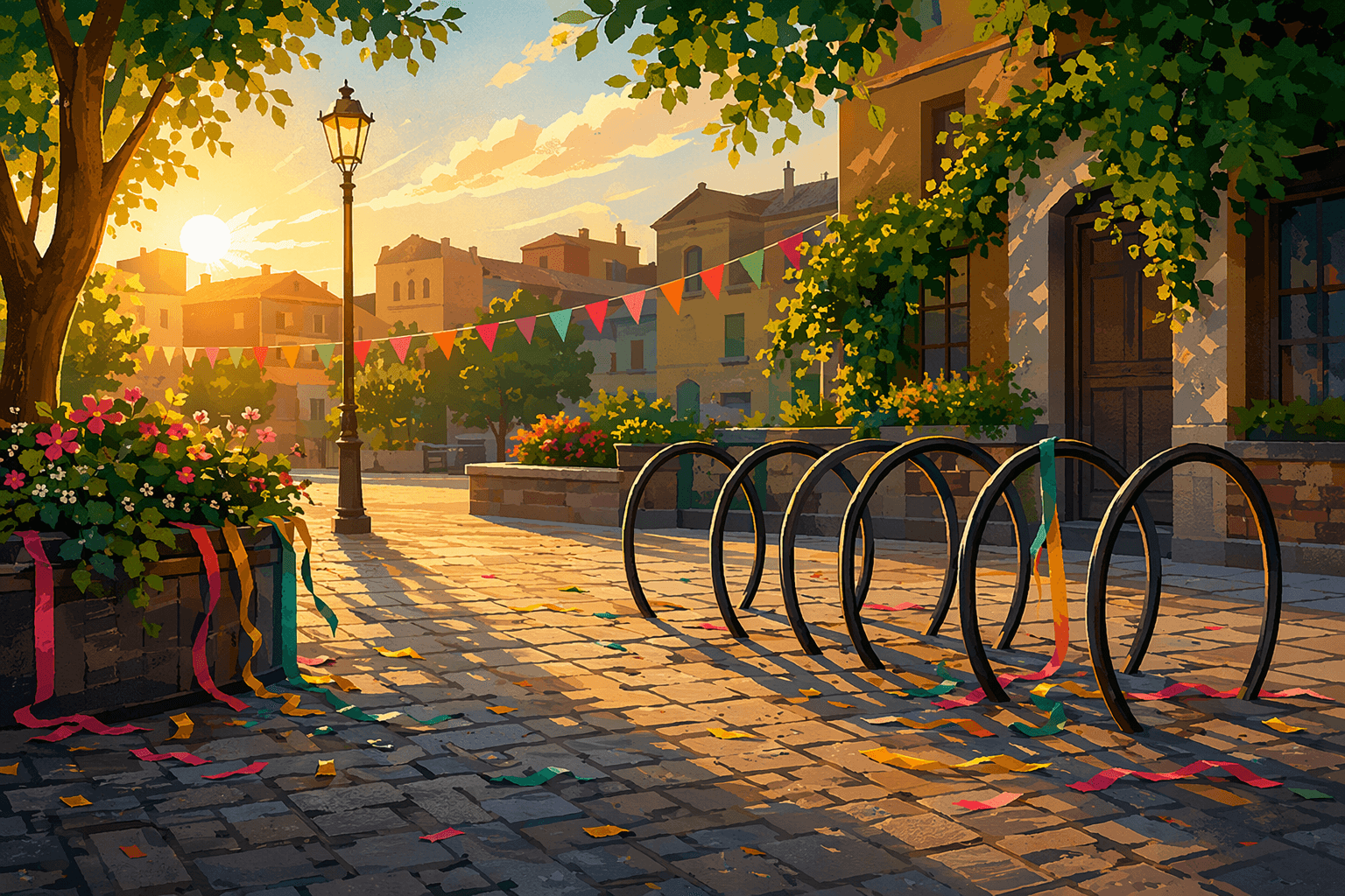 Juneteenth Bicycle Rally - illustration, Jake Team LLC