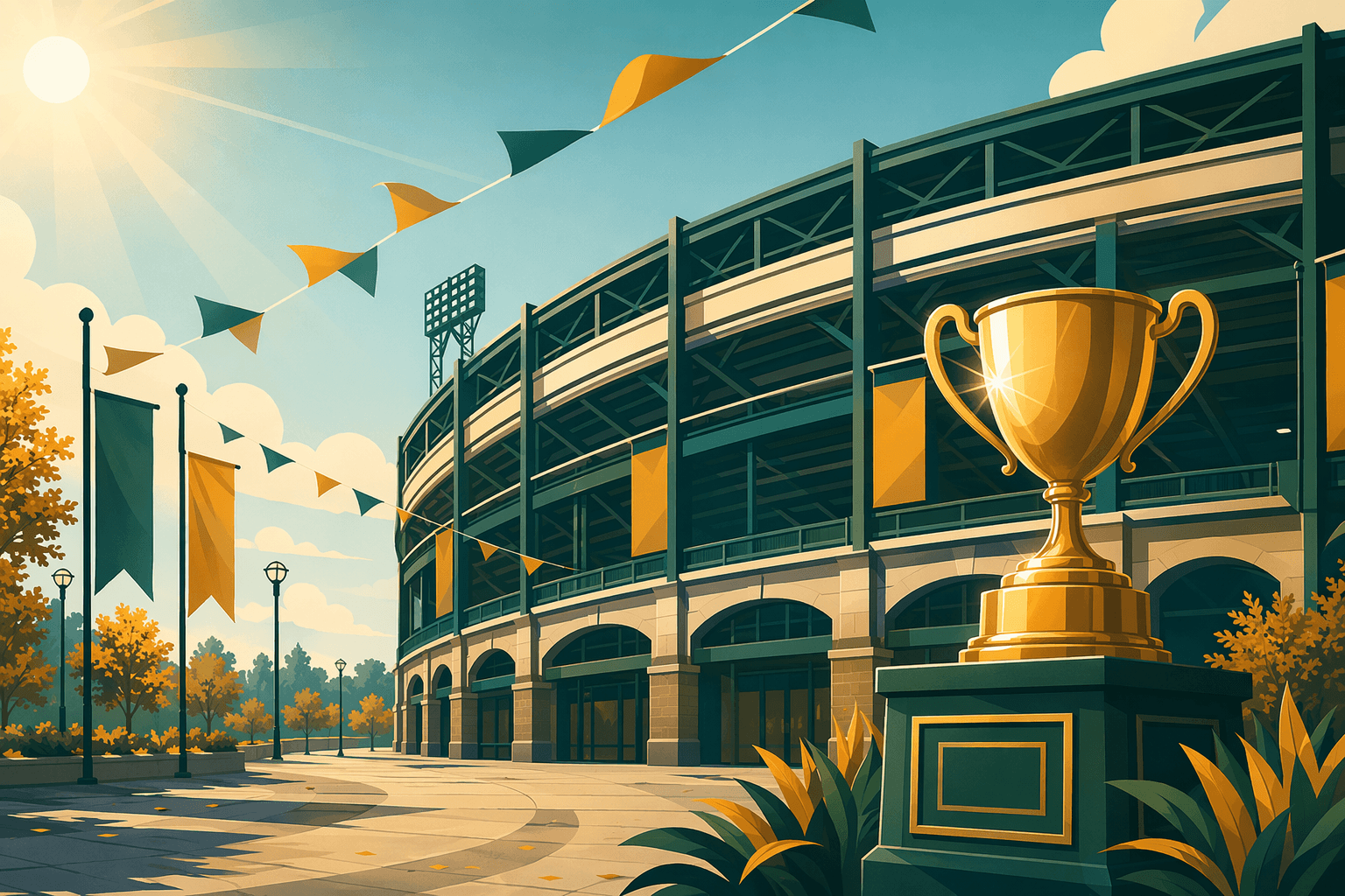 Baseball Victory - illustration, Jake Team LLC