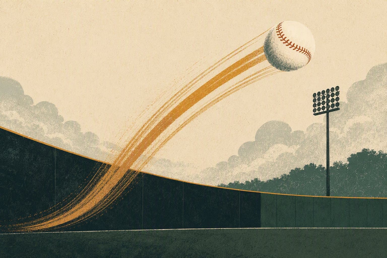 Baseball Home Run - illustration, Jake Team LLC