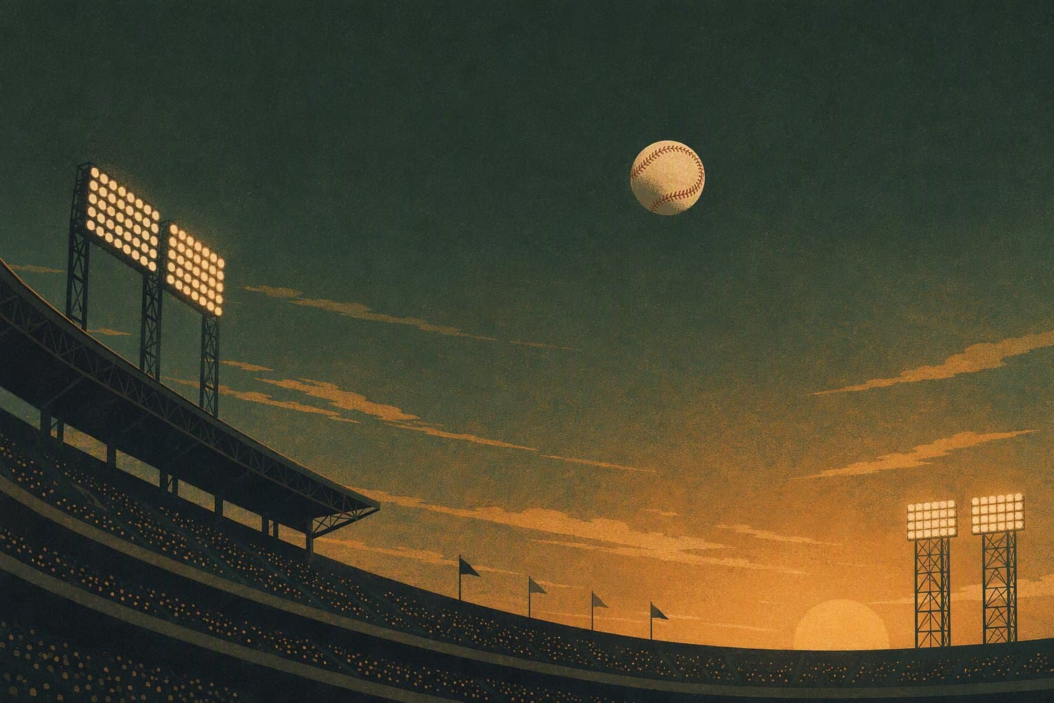 Baseball Home Run - illustration, Jake Team LLC