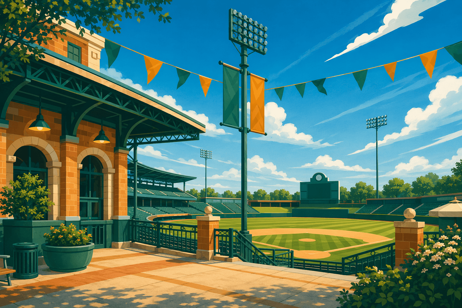 Baseball Victory - illustration, Jake Team LLC