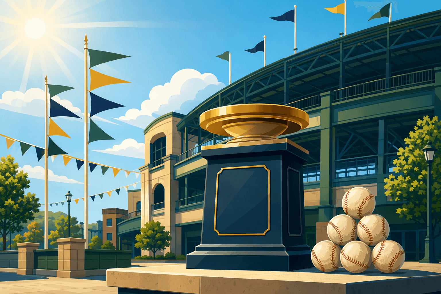 Baseball Victory Streak - illustration, Jake Team LLC
