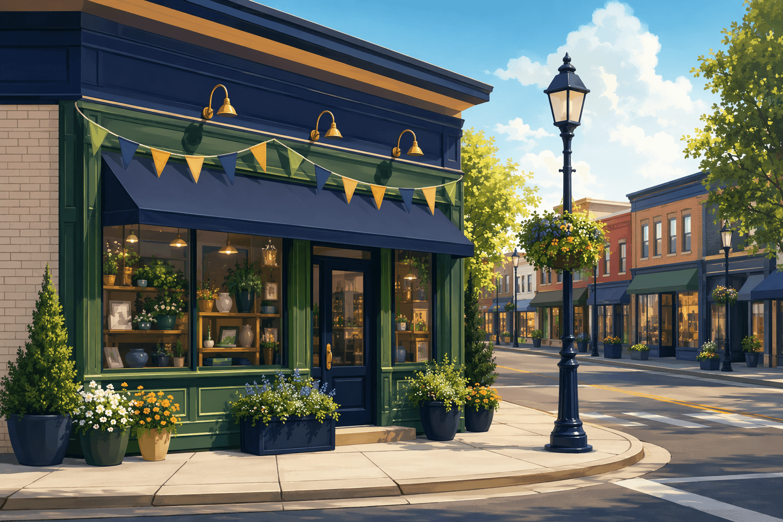 New Business Opening - illustration, Jake Team LLC