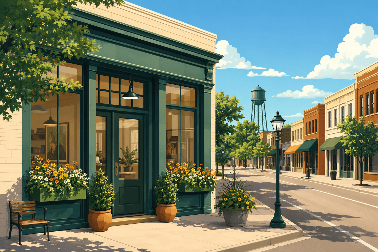 New business opening - illustration, Jake Team LLC