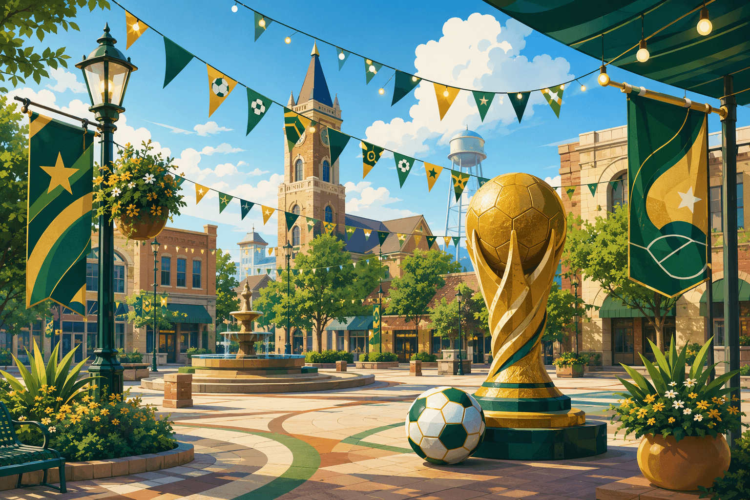 World Cup Festival - illustration, Jake Team LLC
