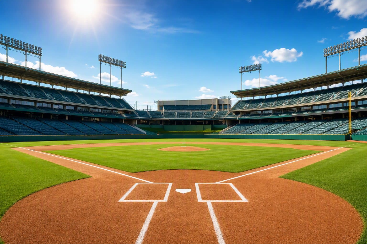 empty stadium - illustration, Jake Team LLC