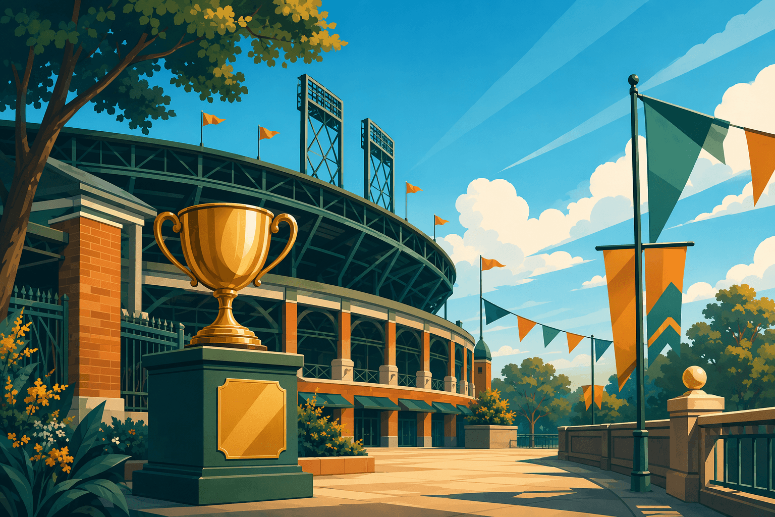Rangers Victory - illustration, Jake Team LLC