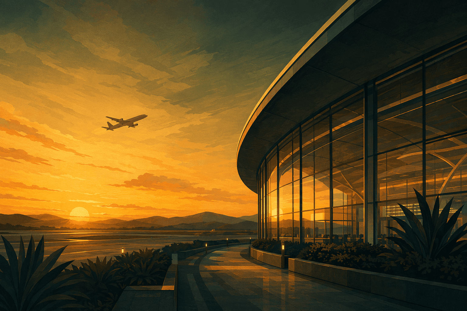 New Air Service - illustration, Jake Team LLC