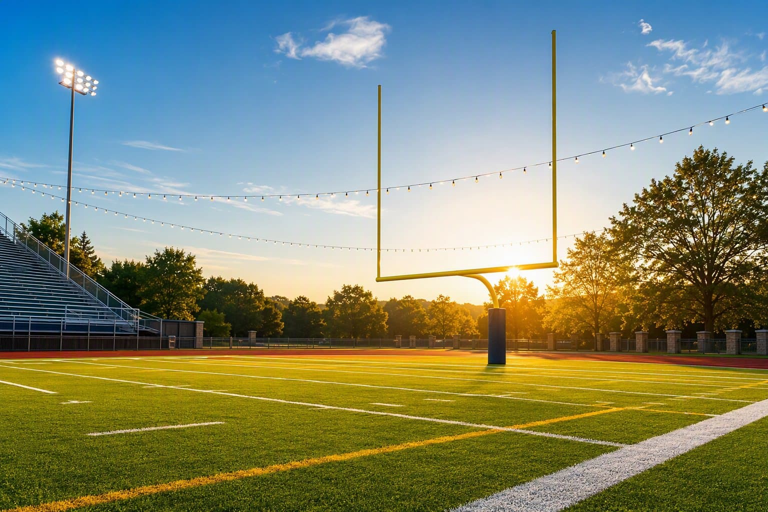 Friday night football victory - illustration, Jake Team LLC