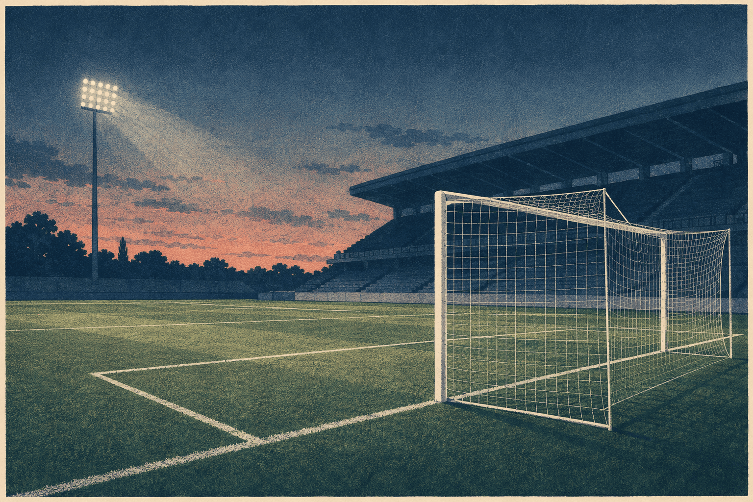soccer stadium atmosphere - illustration, Jake Team LLC