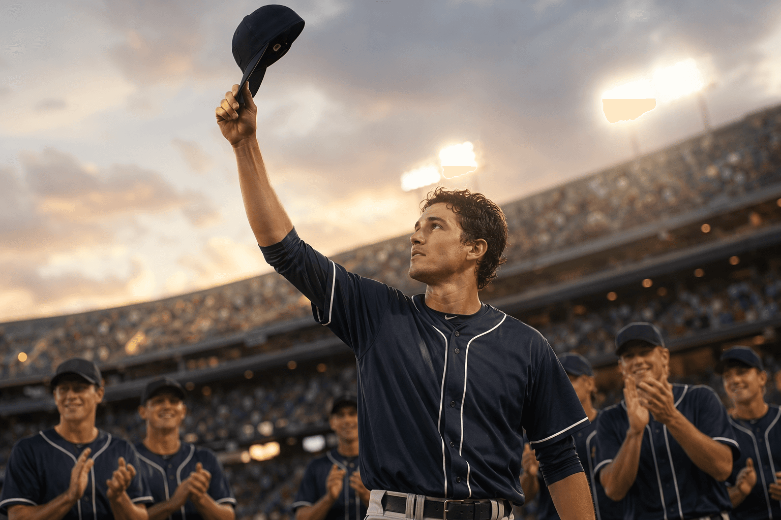 baseball victory moment - illustration, Jake Team LLC