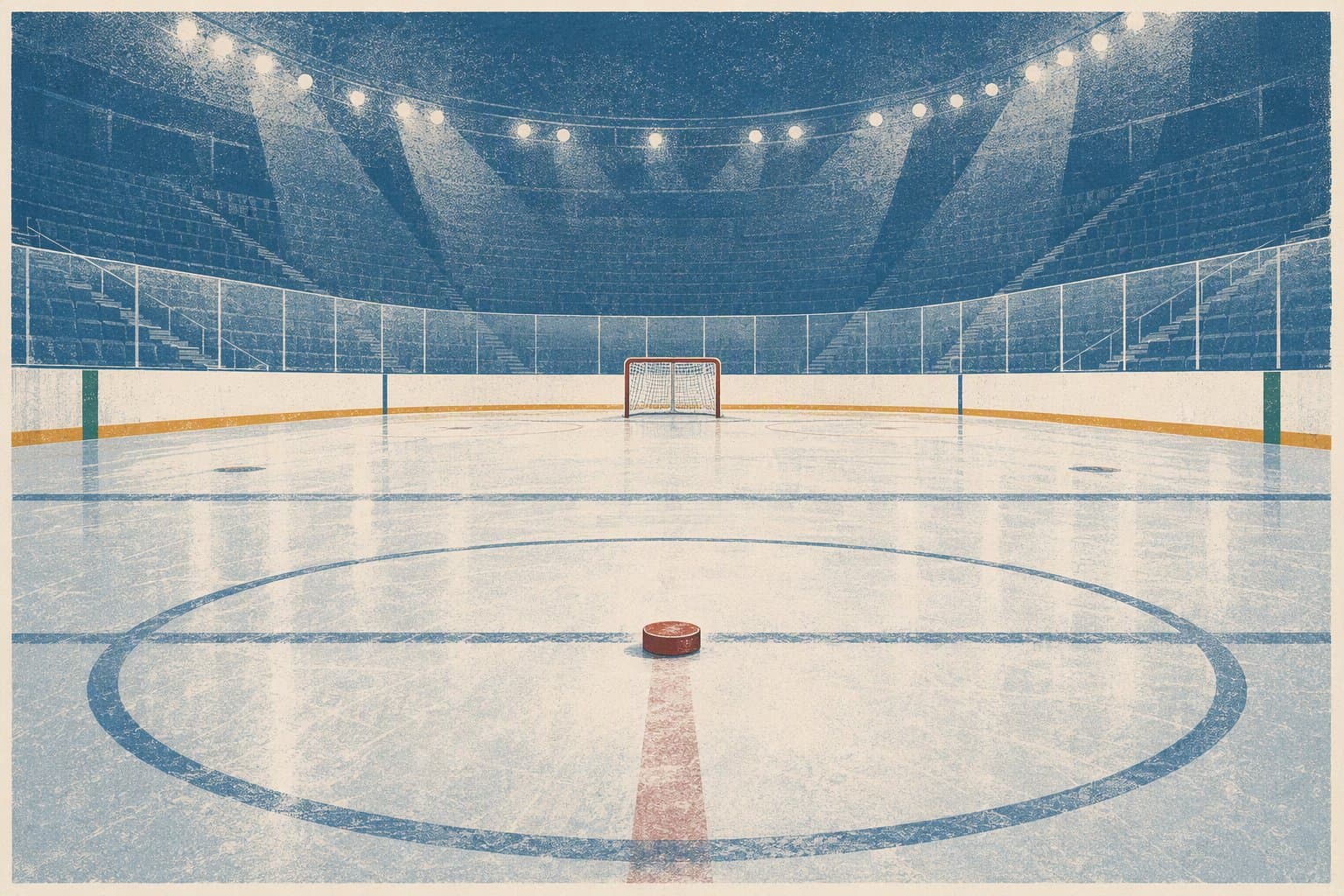 Hockey Season Opener - illustration, Jake Team LLC