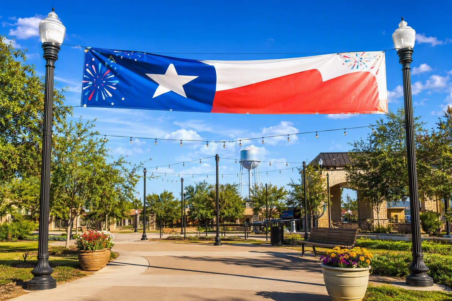 Anna Texas Town Square - illustration, Jake Team LLC
