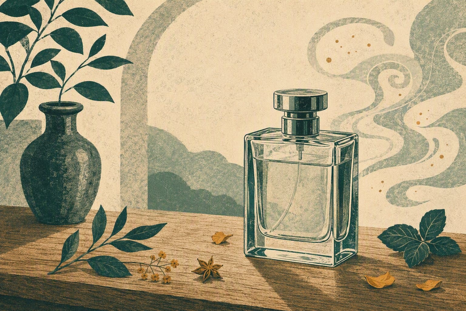 Fragrance Business - illustration, Jake Team LLC