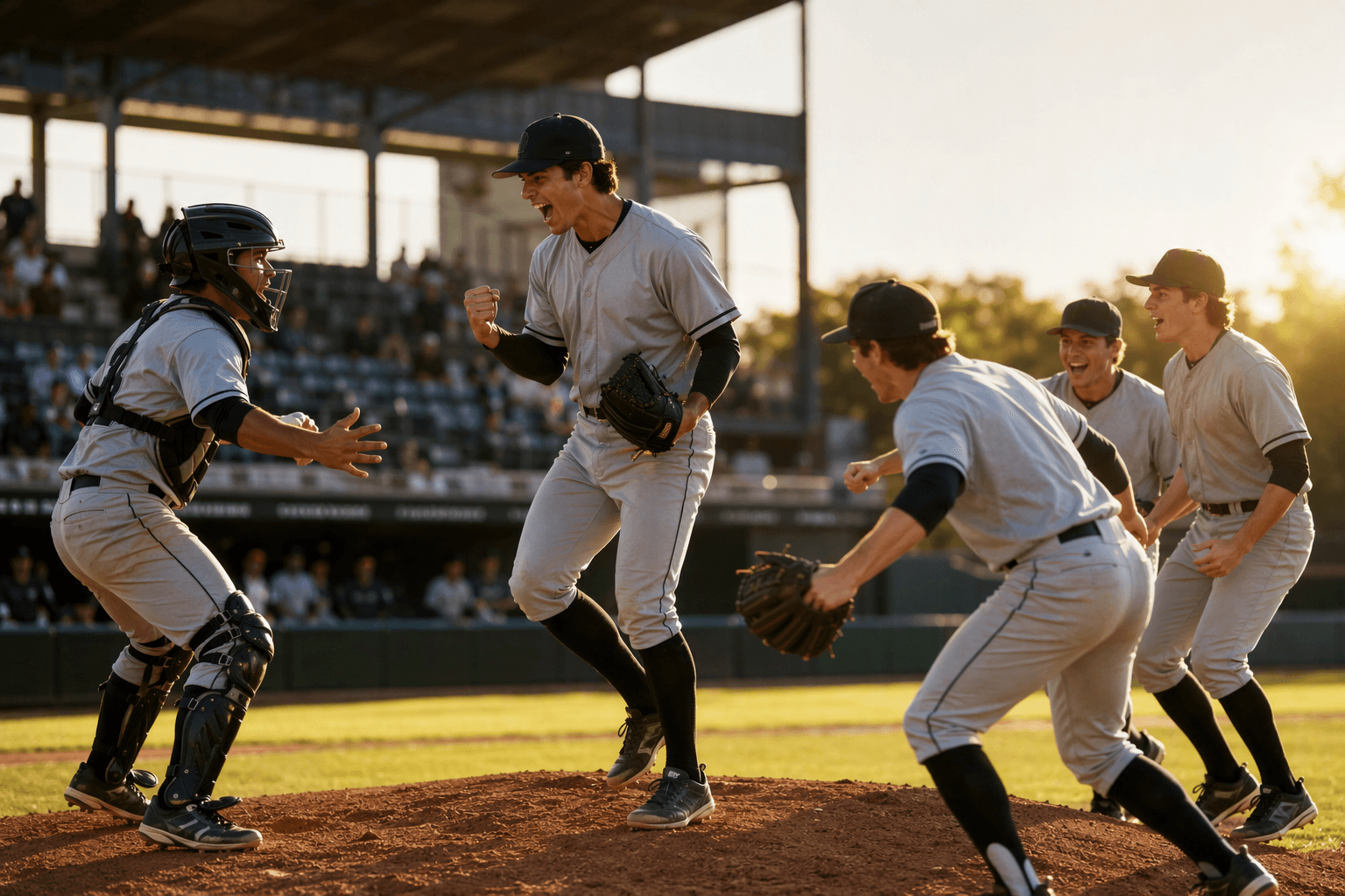 baseball victory - illustration, Jake Team LLC