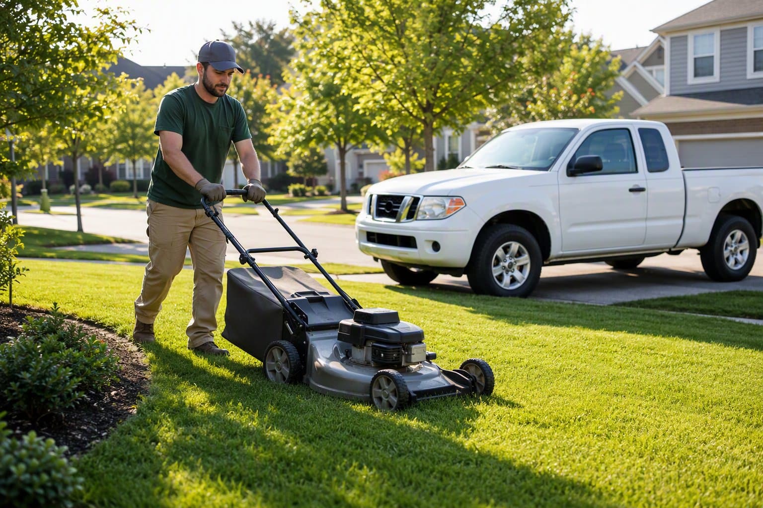 Lawn Care Business - illustration, Jake Team LLC