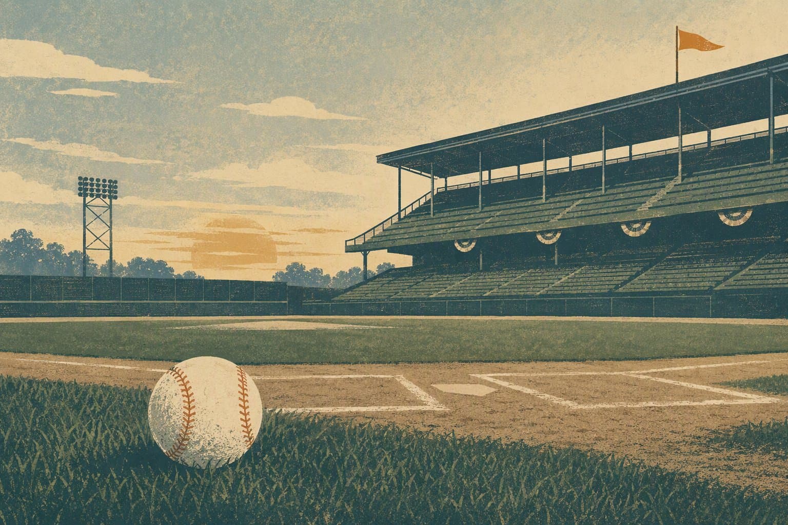 Baseball Victory - illustration, Jake Team LLC