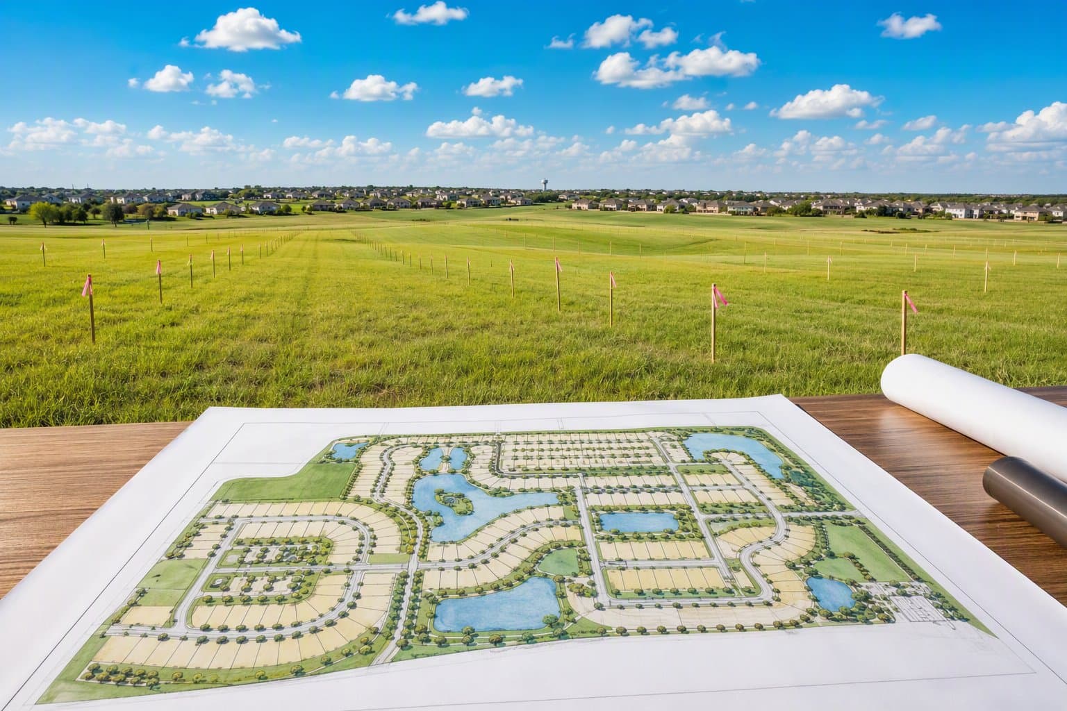 Liberty Hills Development - illustration, Jake Team LLC