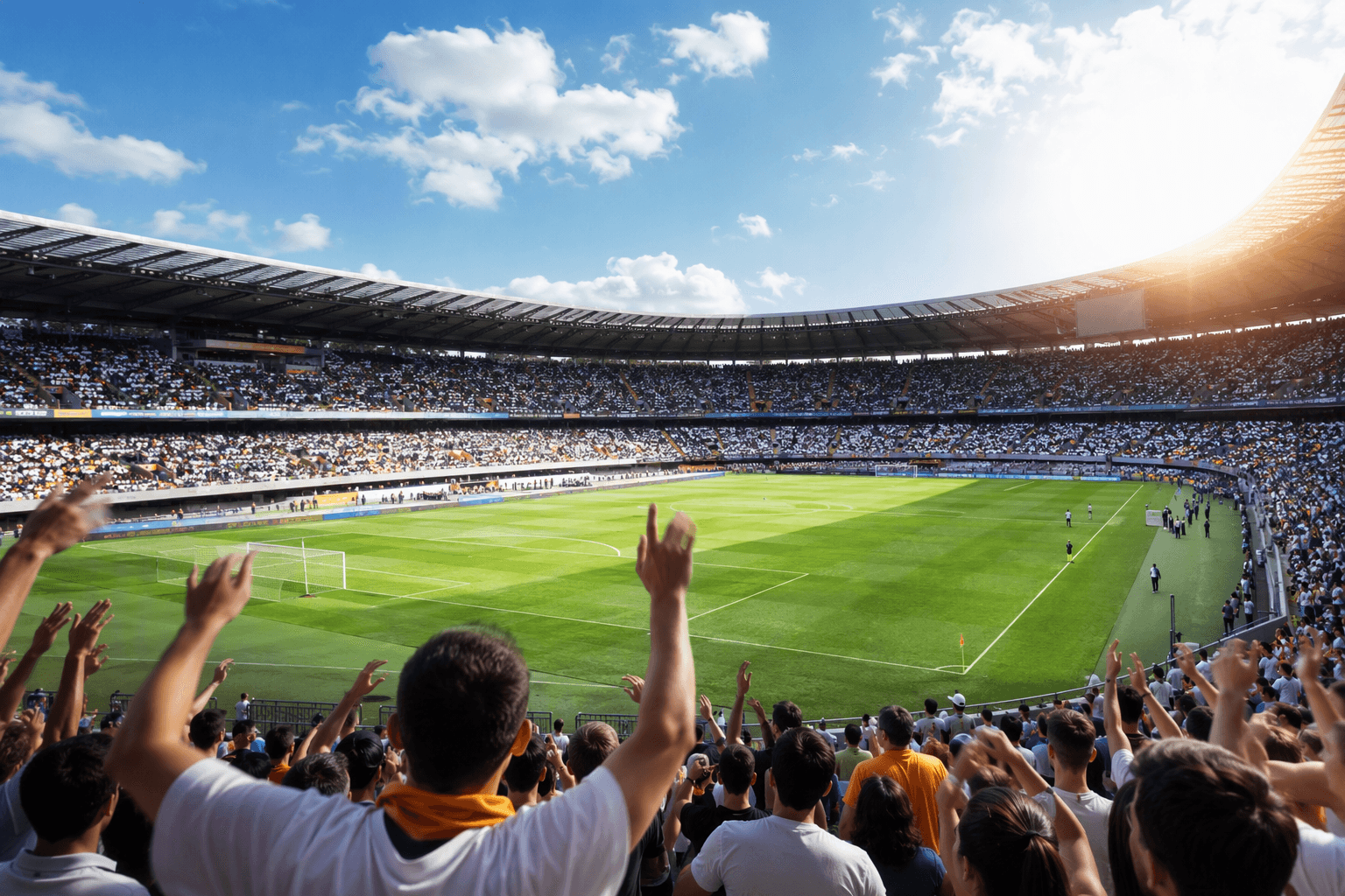 Soccer Match Atmosphere - illustration, Jake Team LLC