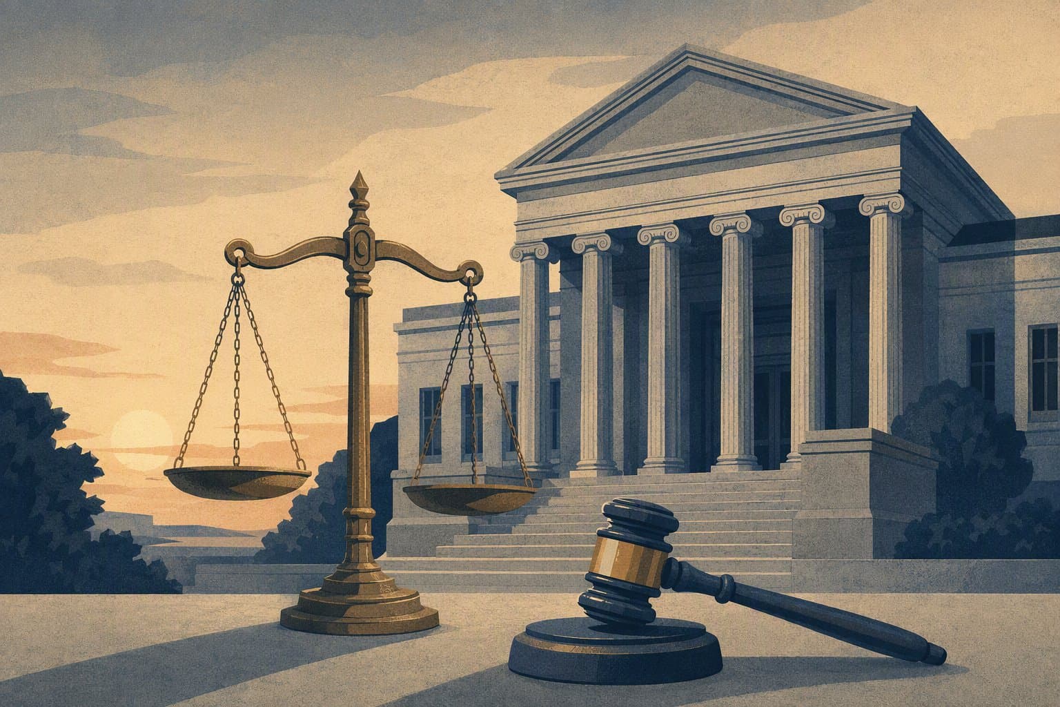 Justice outcomes - illustration, Jake Team LLC