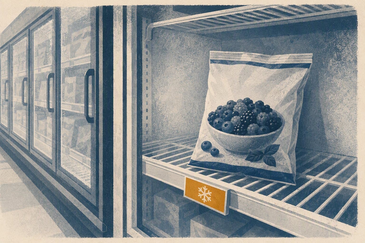 Frozen Berry Recall - illustration, Jake Team LLC