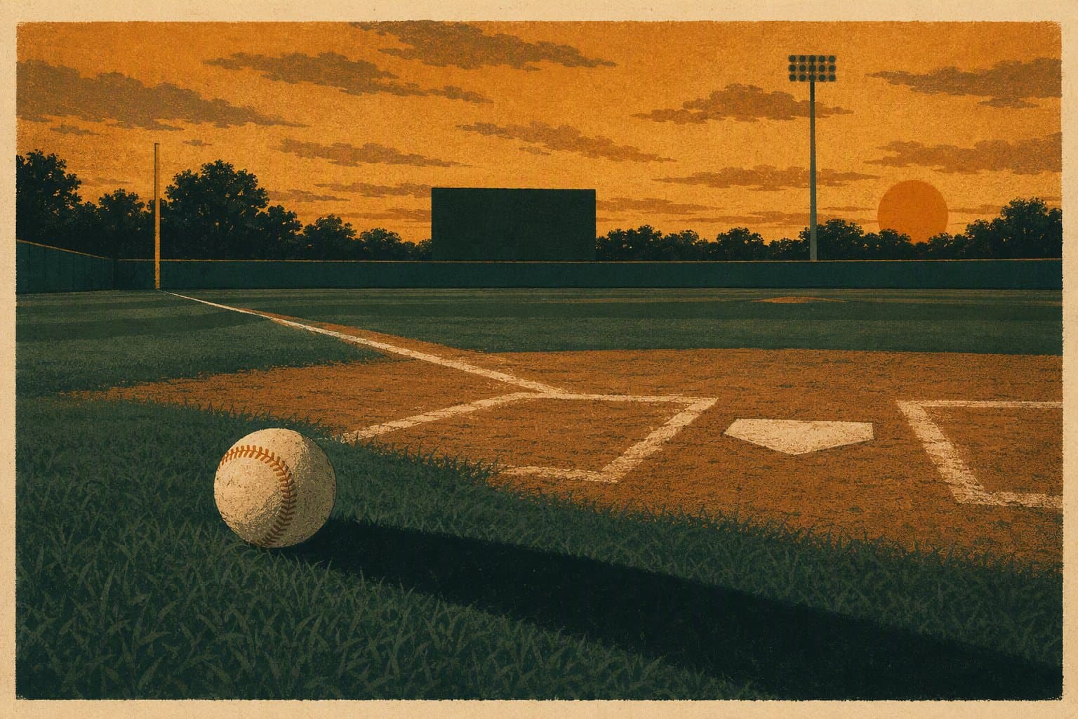 Baseball Slugfest - illustration, Jake Team LLC