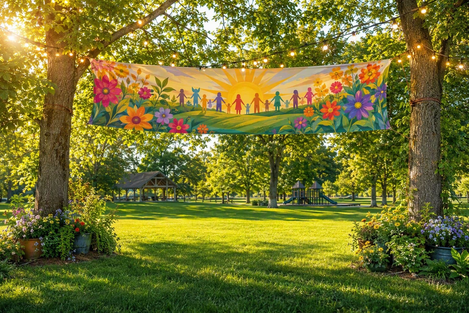 Anna park festival - illustration, Jake Team LLC