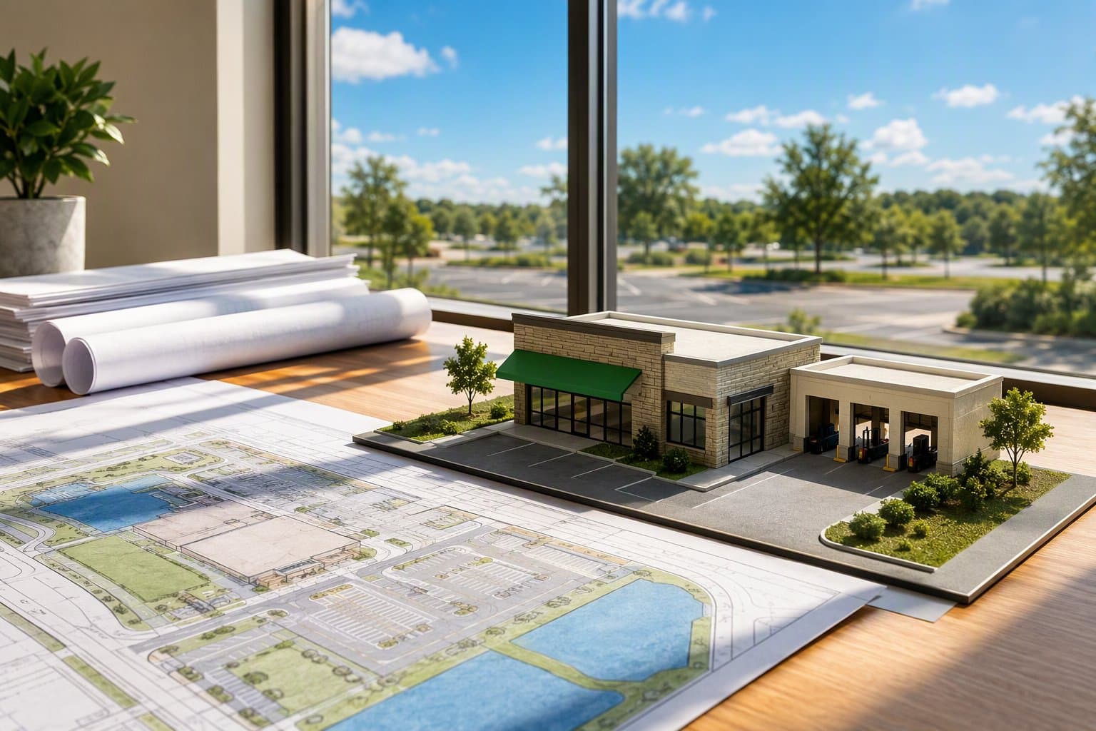 New Development Plans - illustration, Jake Team LLC