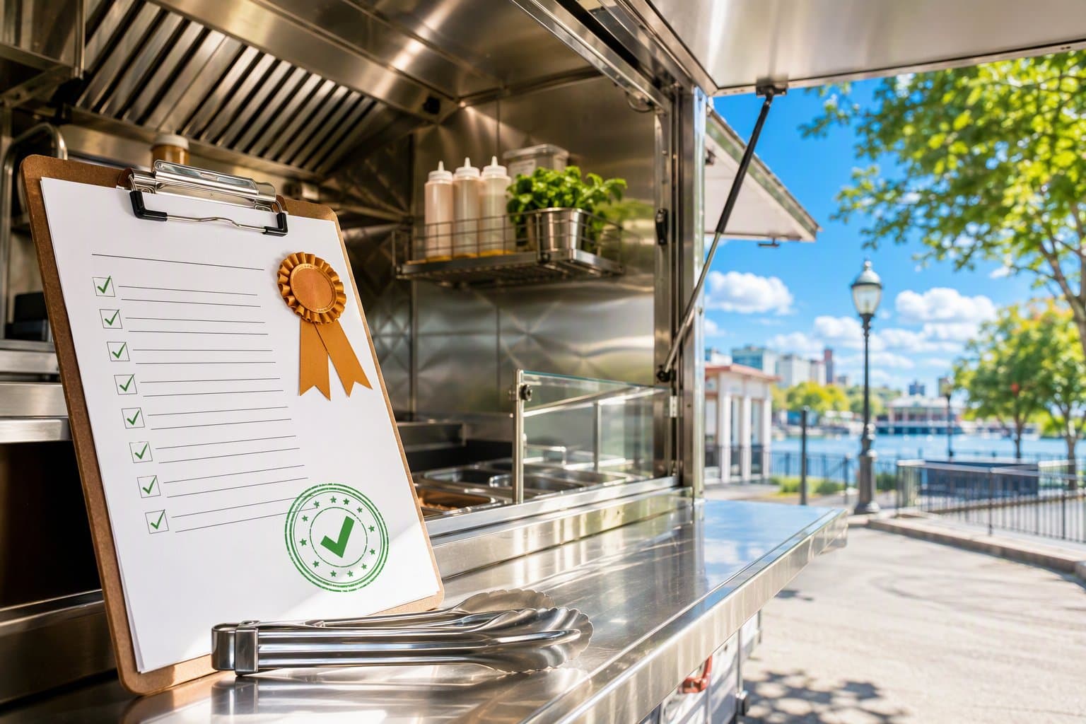 Mobile Food Safety - illustration, Jake Team LLC