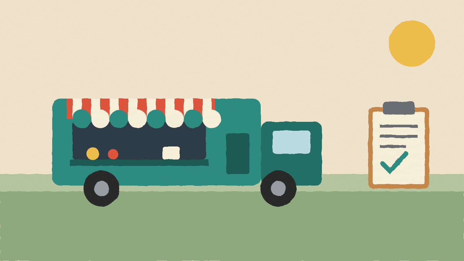County food truck inspections - illustration, Jake Team LLC