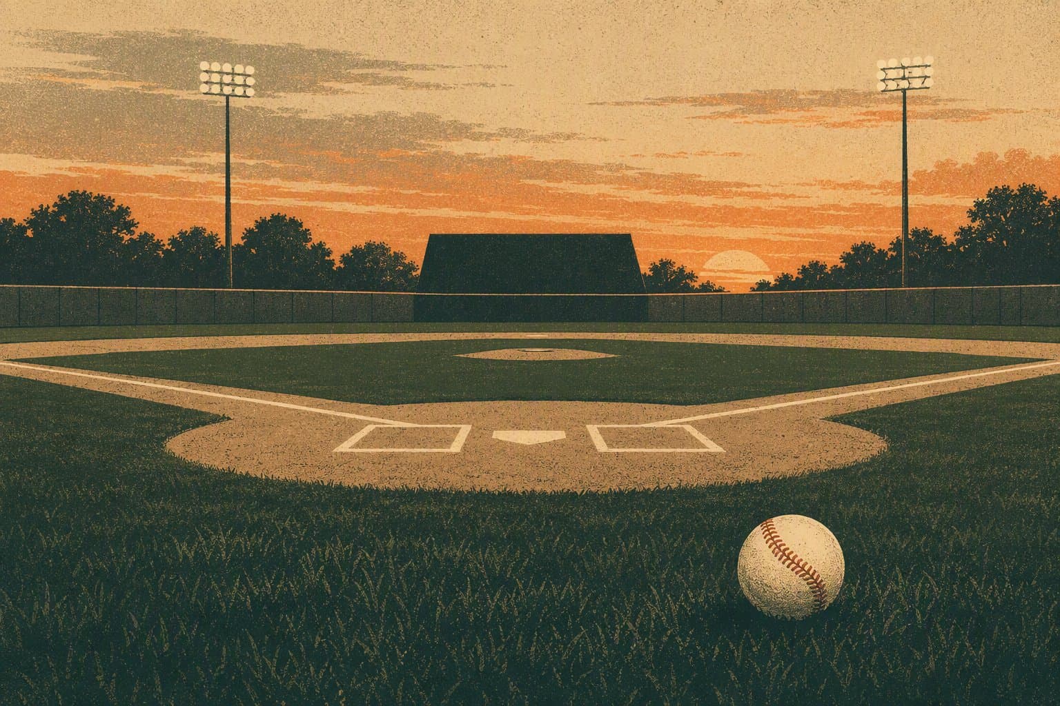 Baseball Victory - illustration, Jake Team LLC