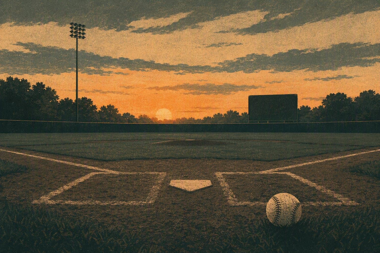 Baseball Victory - illustration, Jake Team LLC