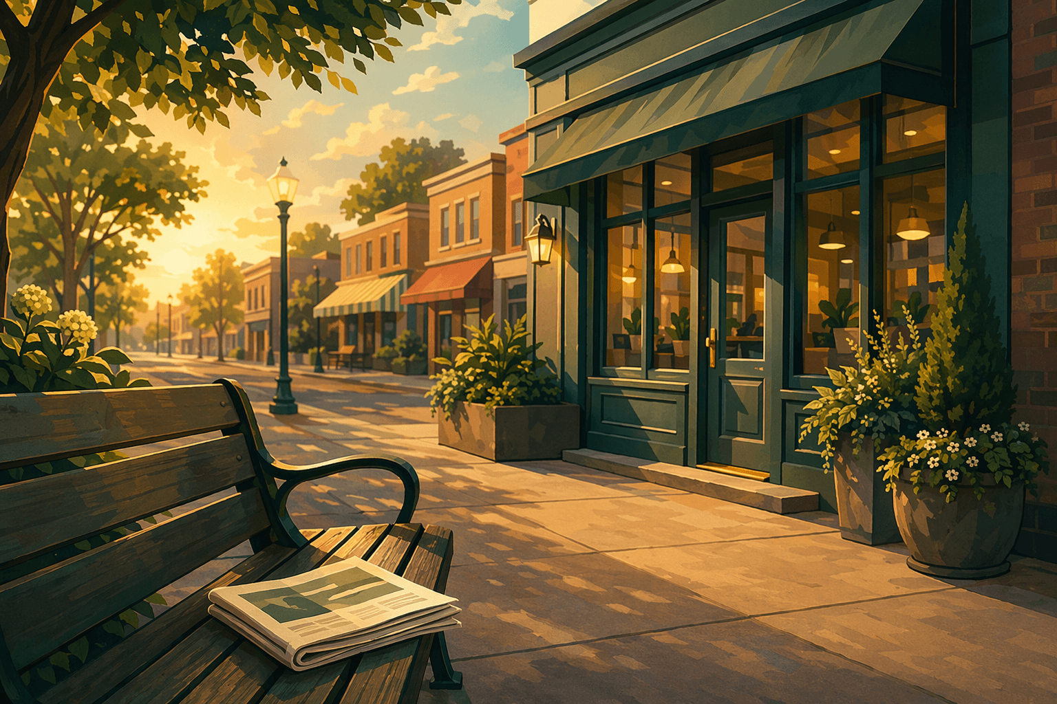 Community Newsletter - illustration, Jake Team LLC